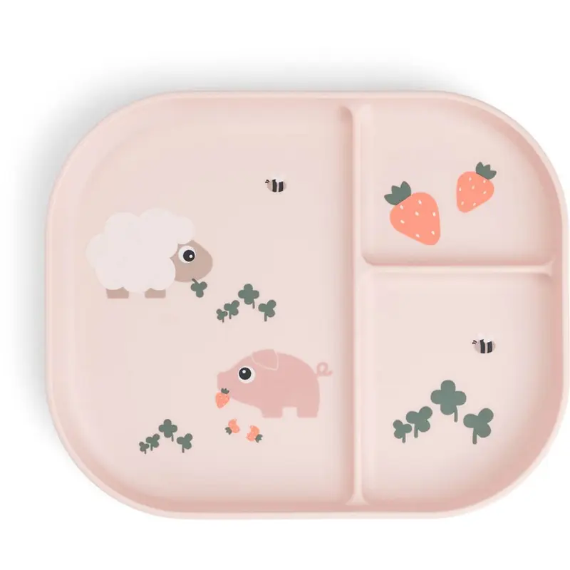DonebyDeer Pudder Foodie inddelt Tallerken Tiny farm