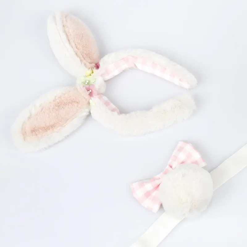 DRESS UP PLUSH BUNNY EARS&TAILS