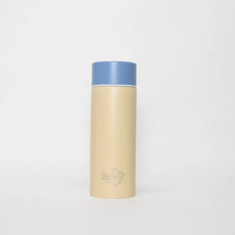Drikkedunk, creme / blå