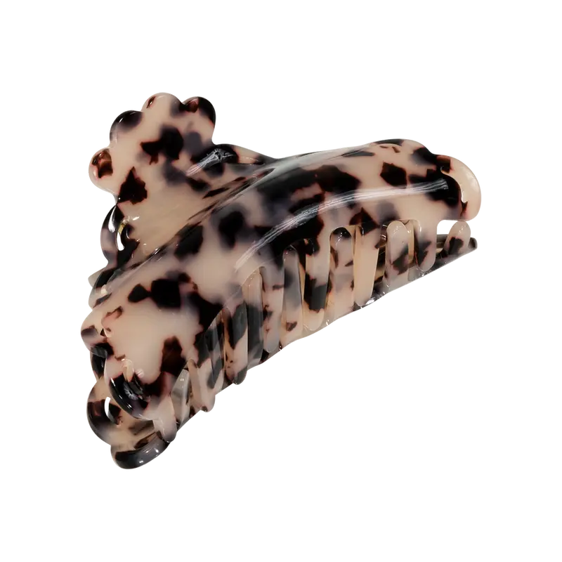 Elly hårklemme / White Leo