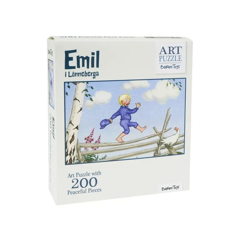 Emil fra Lønneberg puslespil 200 brikker Art Puzzle fra Barbo Toys