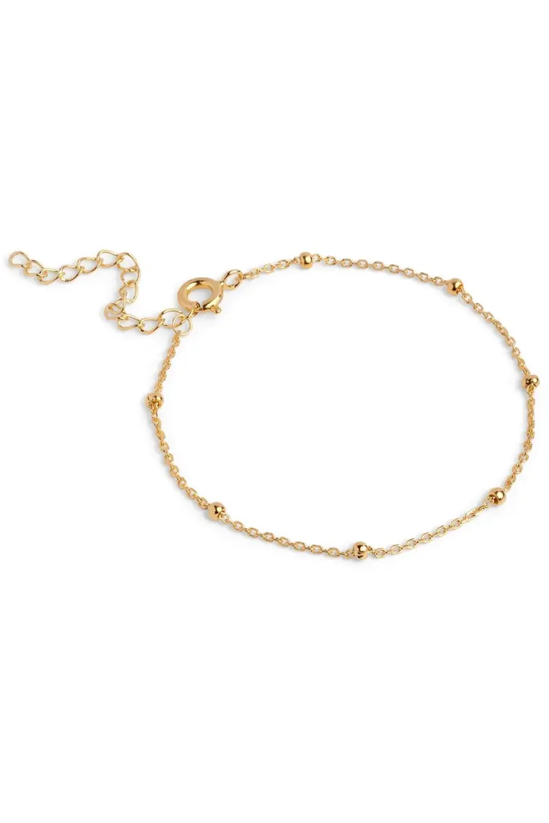 Enamel Copenhagen - Bracelet, Beaded Chain B153G - 925S/Gp