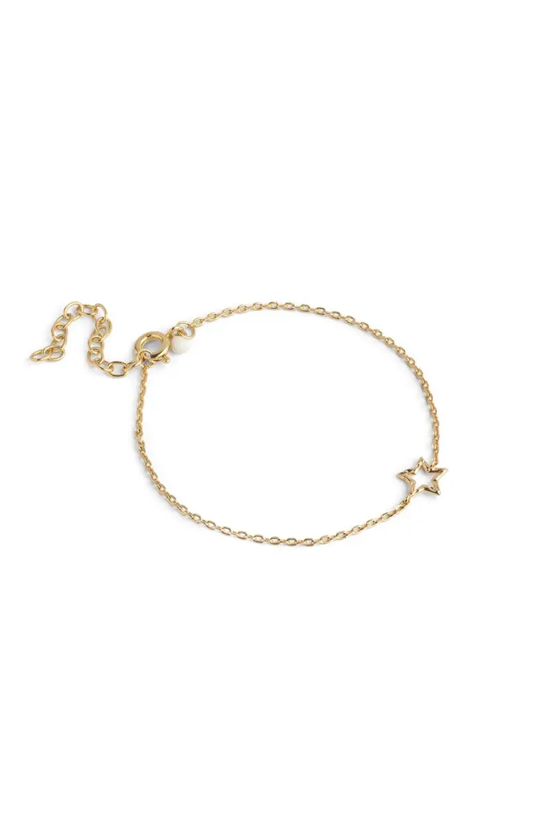 Enamel Copenhagen - Bracelet, Organic Star B168gb - Gold Plated