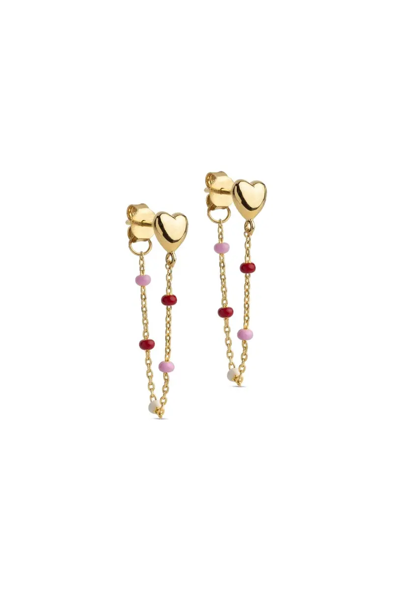Enamel Copenhagen - Enearrings, Lola Heart E441G - Rosie