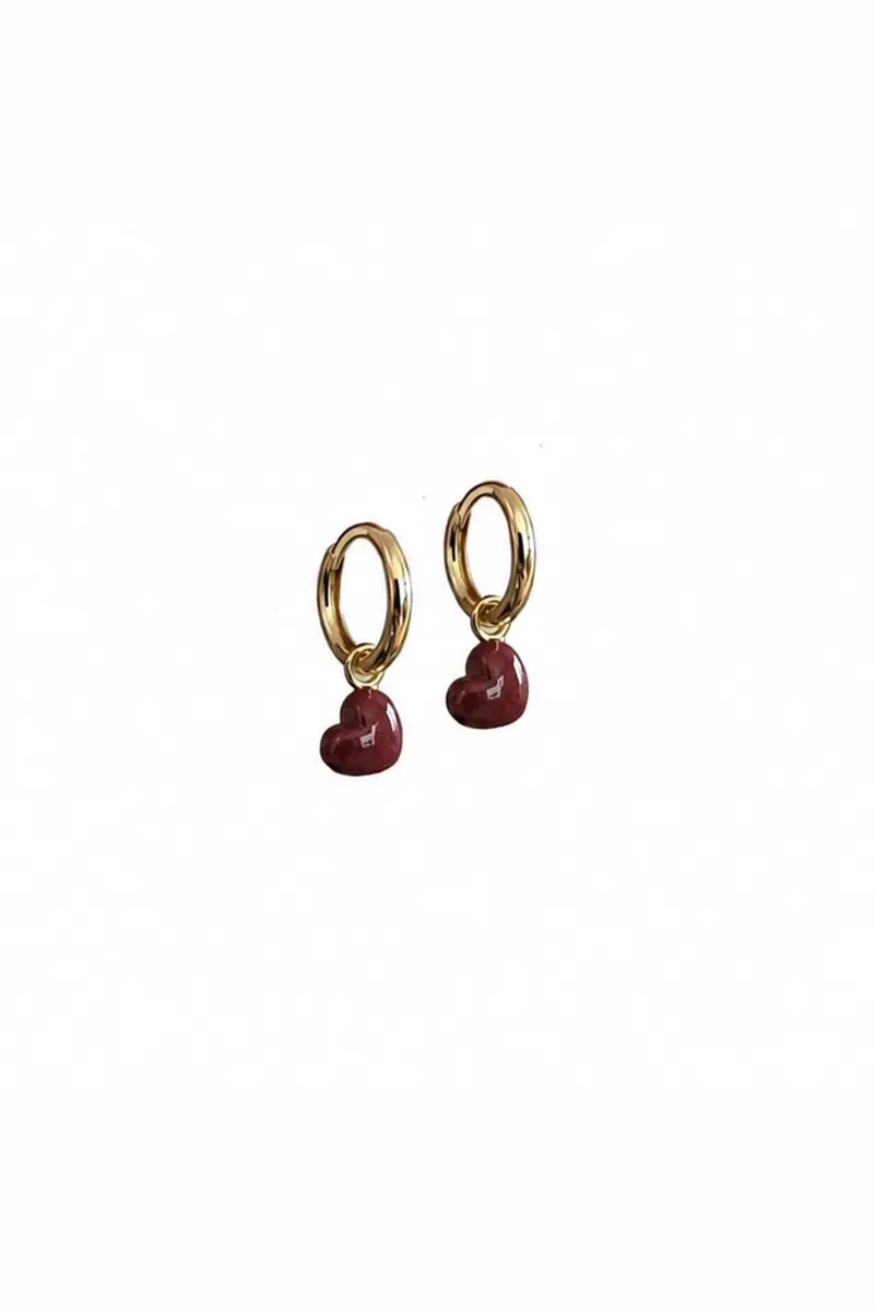 Enamel Copenhagen - Hoops, Grand Amore E507gb - Bordeaux