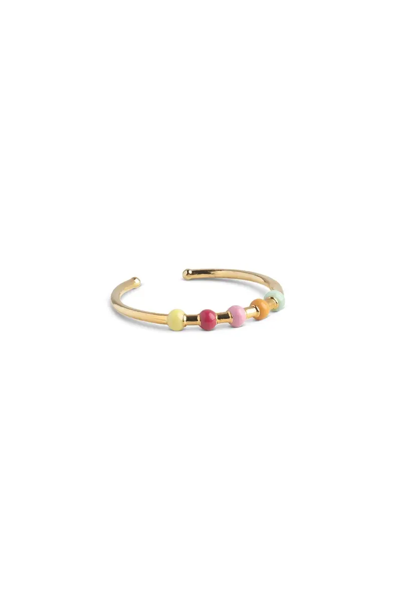 Enamel Copenhagen - Ring, Lola R105gb - Rainbow