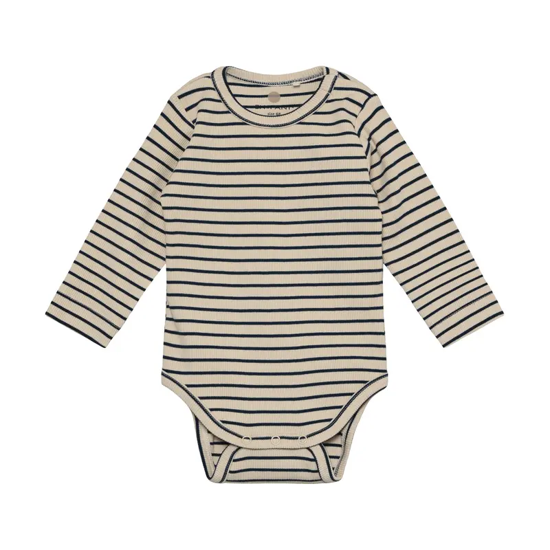EnFant - Stribet body blå 215390