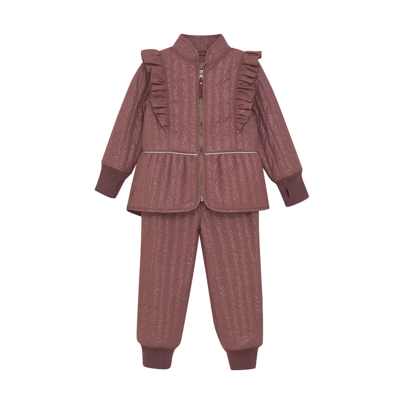 EnFant termosæt med glitter - Rose Taupe