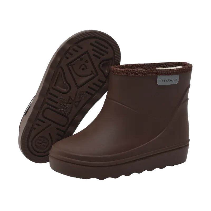 EnFant Termostøvler kort - Coffee Bean