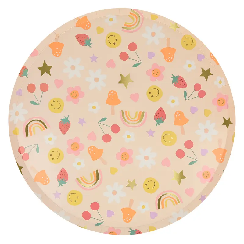 Engangstallerkener, Happy icons