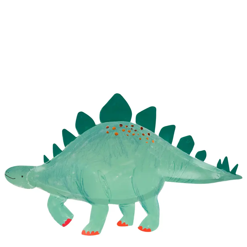 Engangstallerkener, stegosaurus