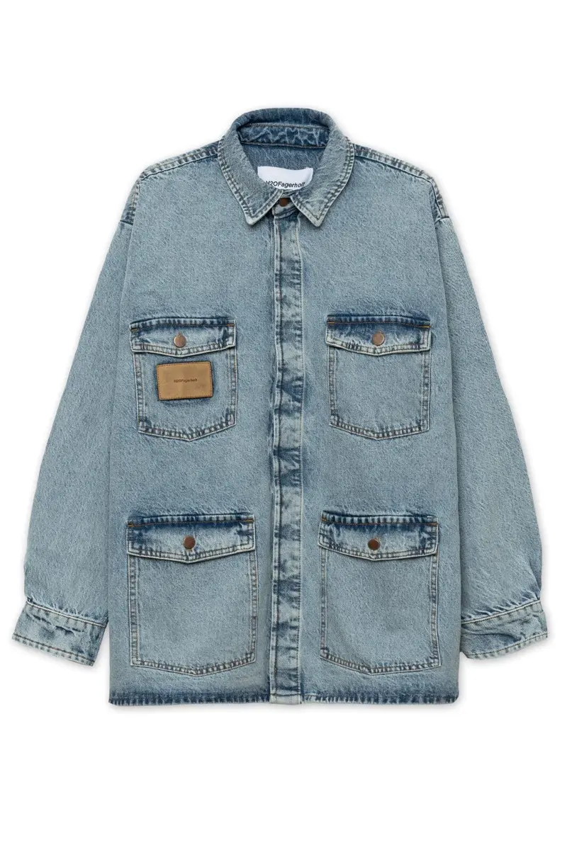 Ennakkotilaus - H2O Fagerholt - Ocean Shirt - 2661 Light Blue Denim