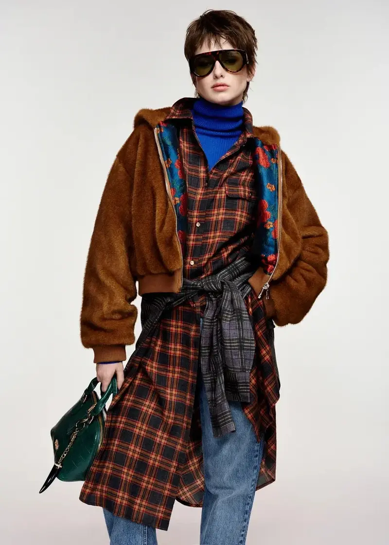 Essentiel Antwerp - Kristin Tie Waist Shirt Dress - K1fs Combo1 Firestarter