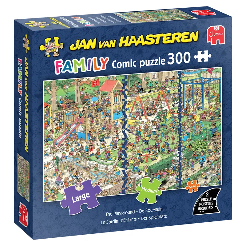 Family The Playground Jan van Haasteren 300 brikker puslespil