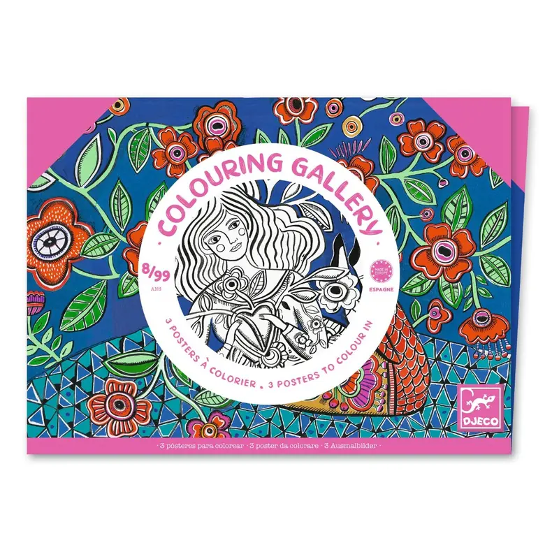 Farvelægning, Galleri Blomster