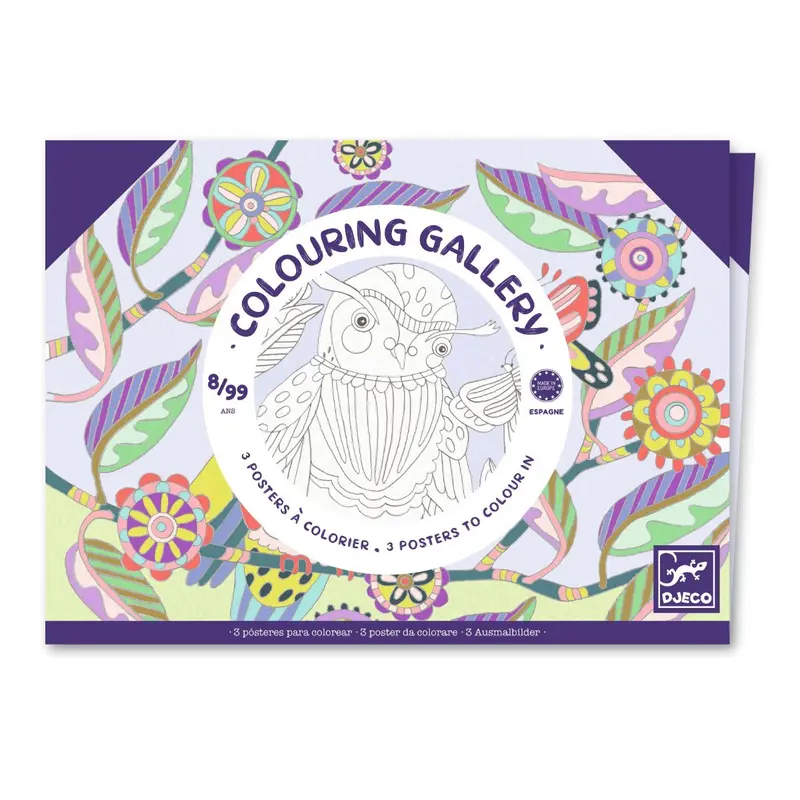 Farvelægning, Galleri Fugle