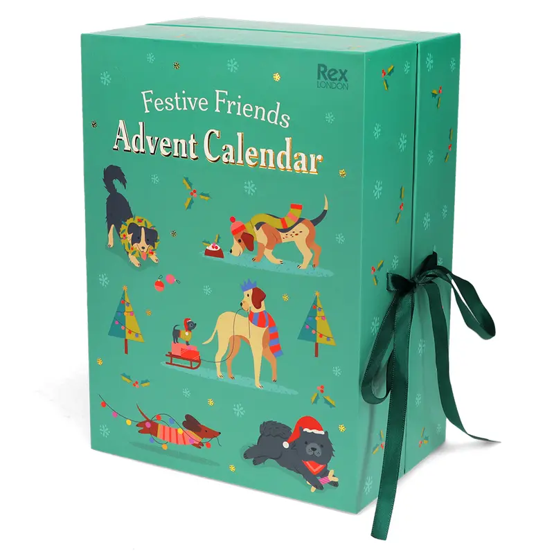 Fill your Own Advent Calendar - Festive Dog Friends