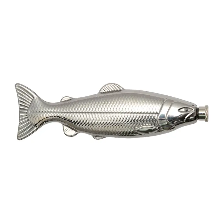 Fish Hip Flask | Lommelærke | Rustfrit Stål