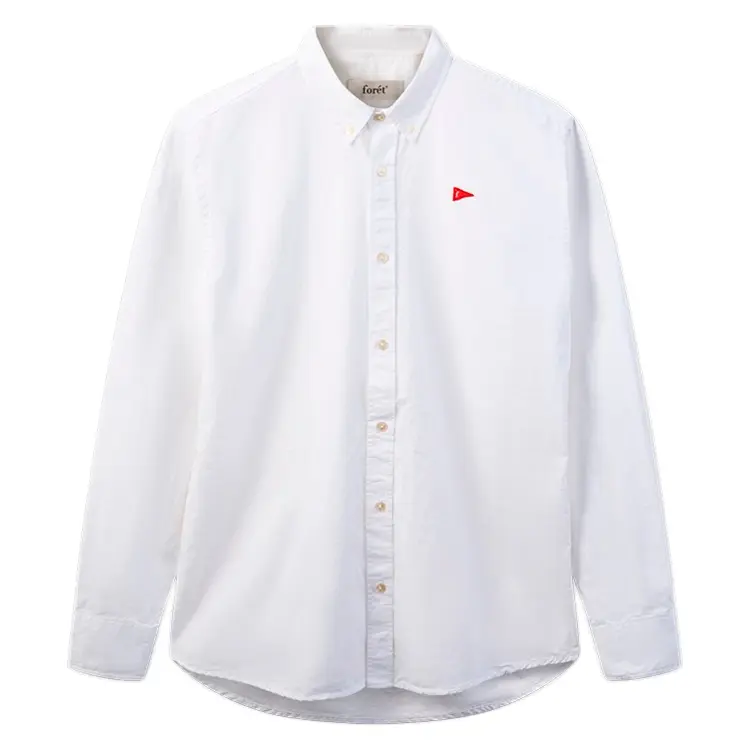 Flag Regular Fit Oxford Shirt | Skjorte | Herre | Bomuld