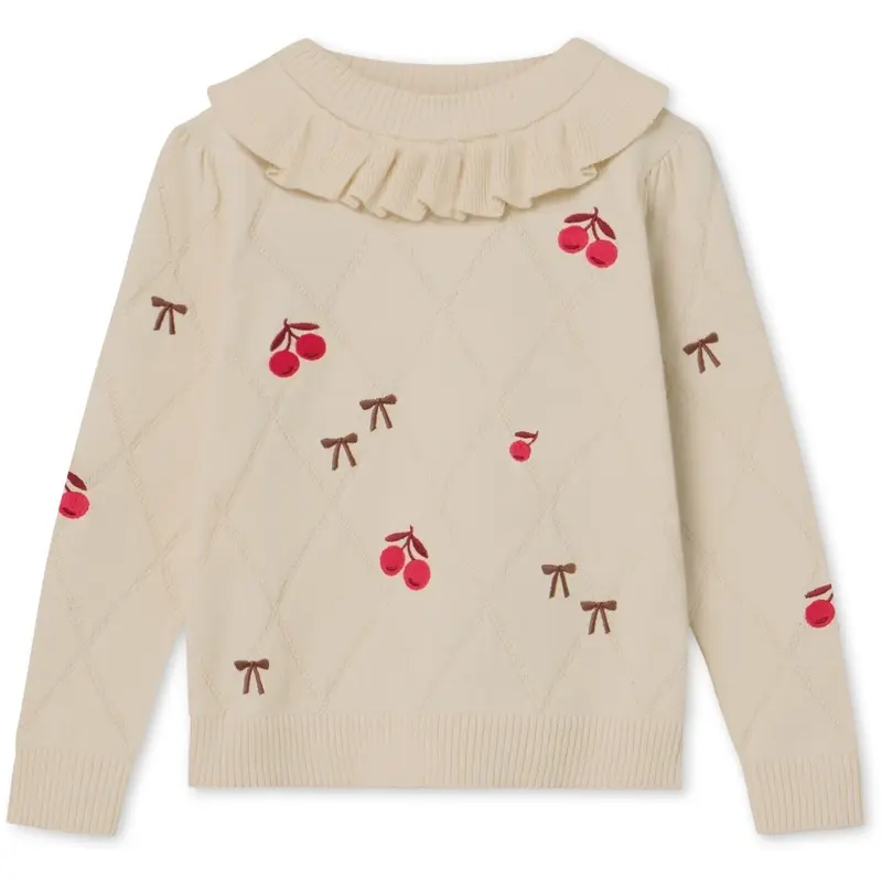 Fliink Sandshell Nova Embr. Ruffle Pullover