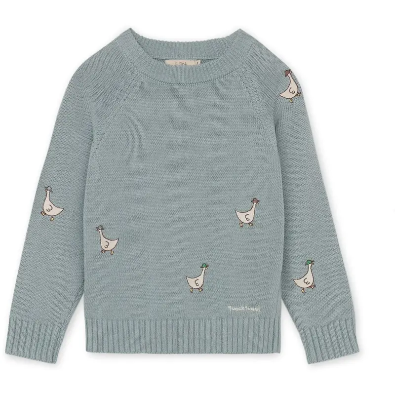 Fliink Slate Mahdi Strik Pullover