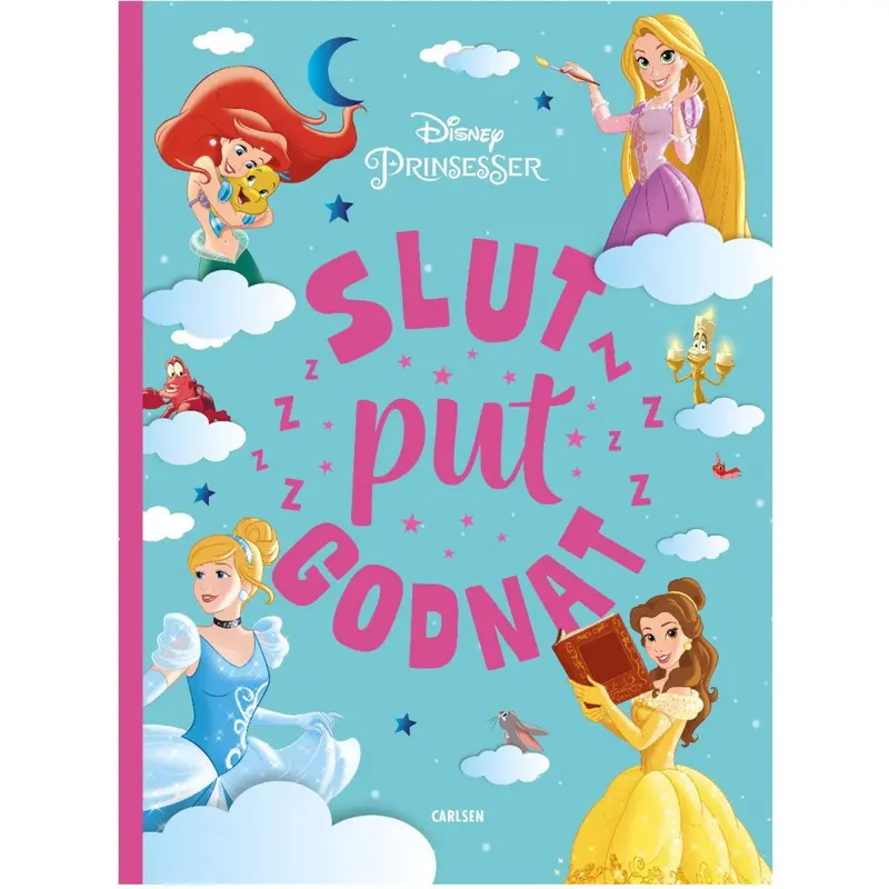 Forlaget Carlsen Slut put godnat - Disney Prinsesser