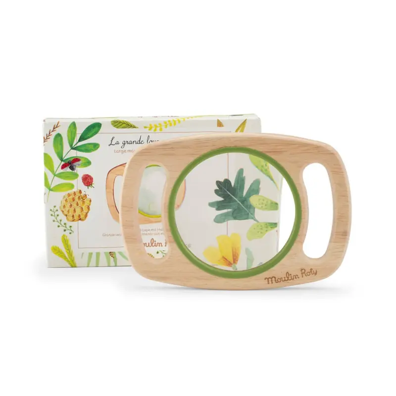 Forstørrelsesglas med håndtag