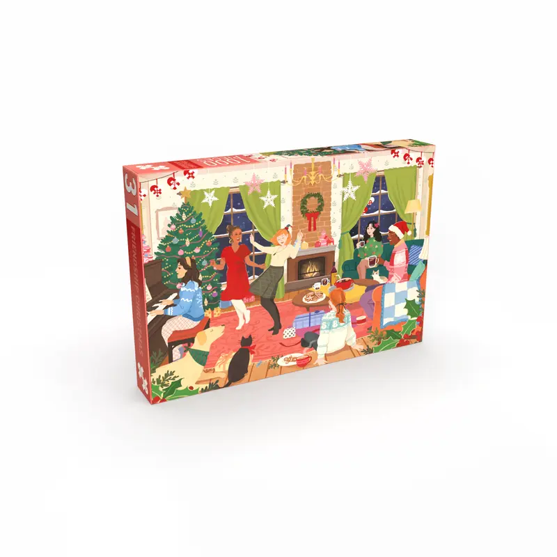 Friendship Christmas 1000 brikker julepuslespil fra Penny Puzzle