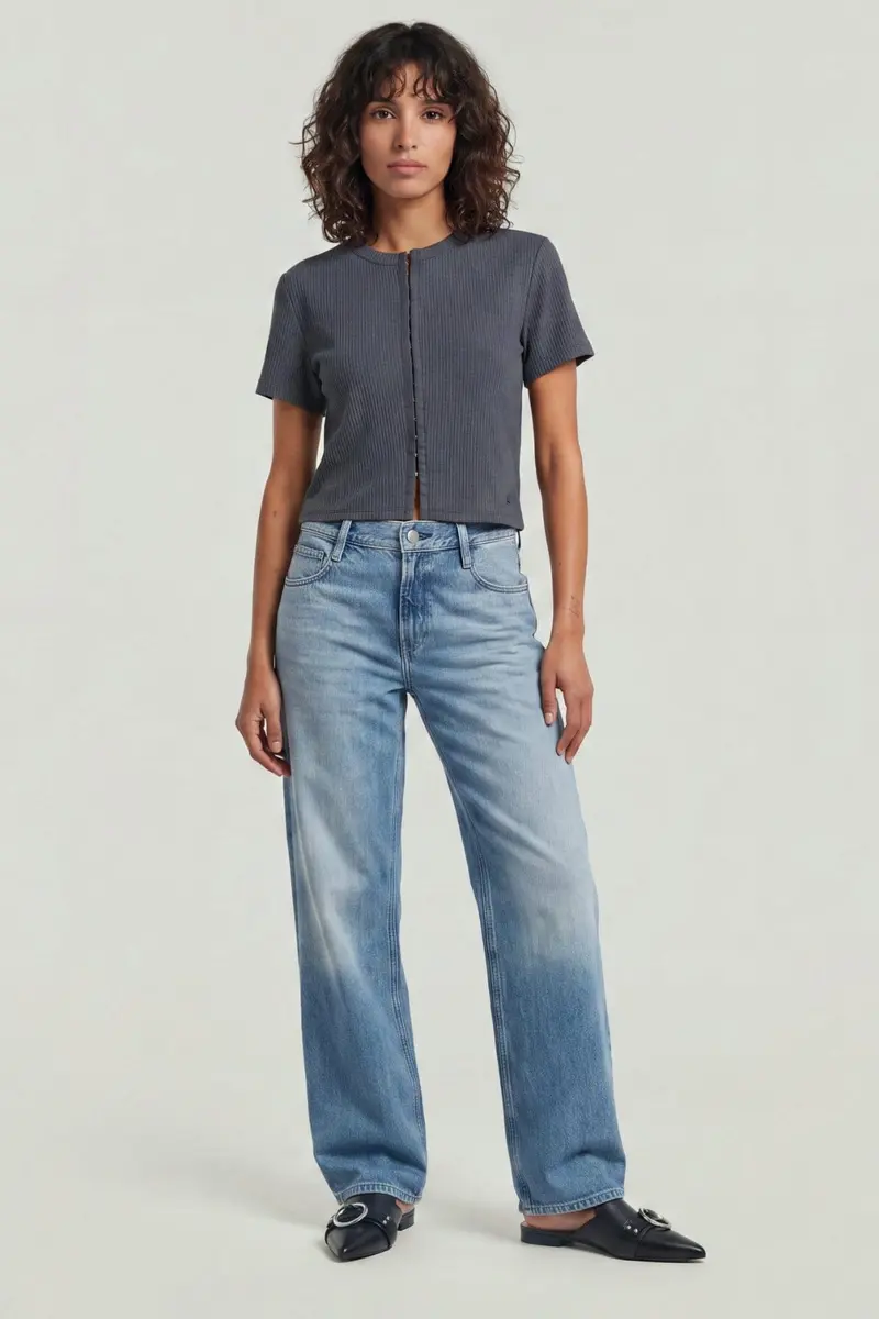 G-Star - Judee Loose Wmn D22889-D436-C947 - Sun Faded Air Force Blue
