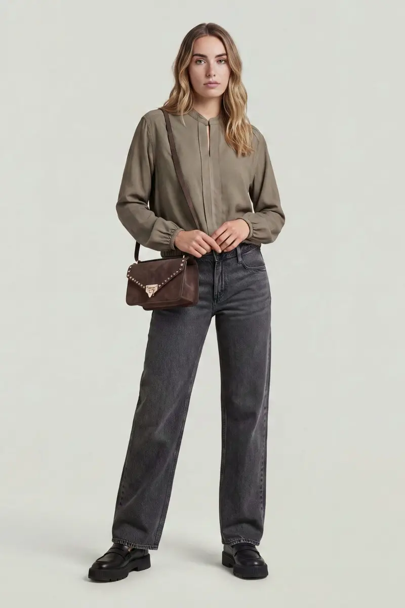 G-Star - Judee Loose Wmn D22889-D933-H087 - Faded Eolith Grey