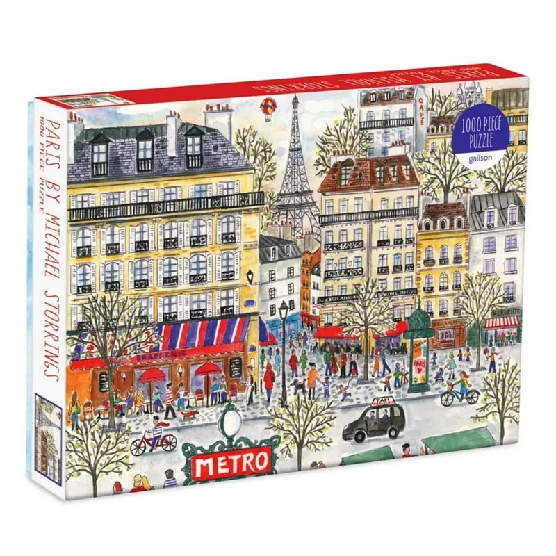 Galison 1000 brikker puslespil - Forår i Paris