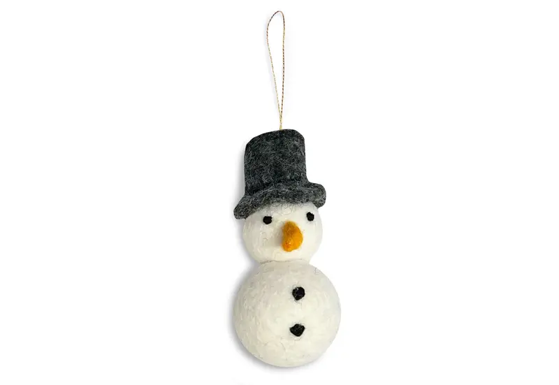 Gamcha Christmas Ornament - Snowman