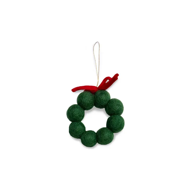 Gamcha Christmas Ornament - Wreath