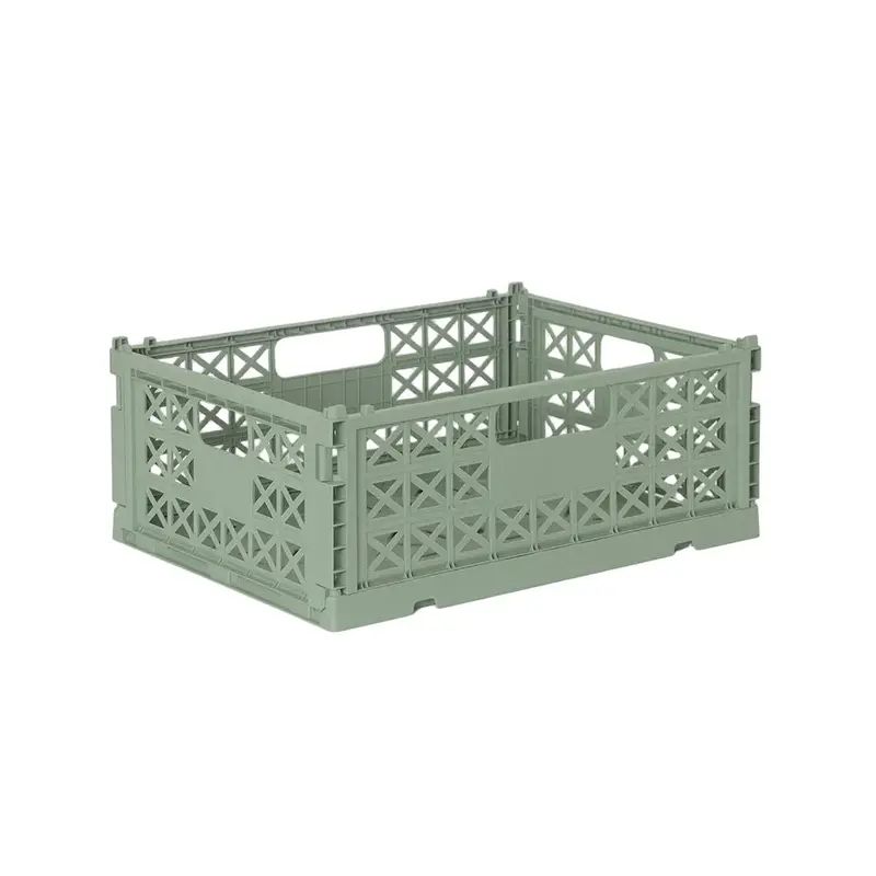 Gergerland foldekasse, Midi, Almond green