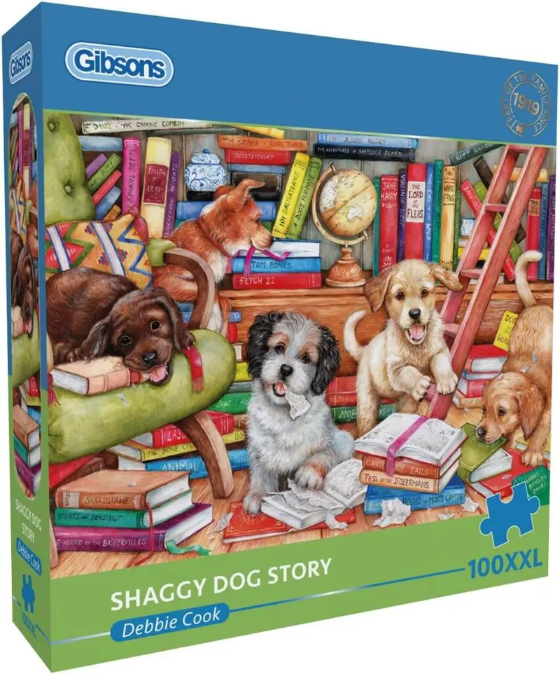 Gibson 100 XXL brikker puslespil - Shaggy dog story