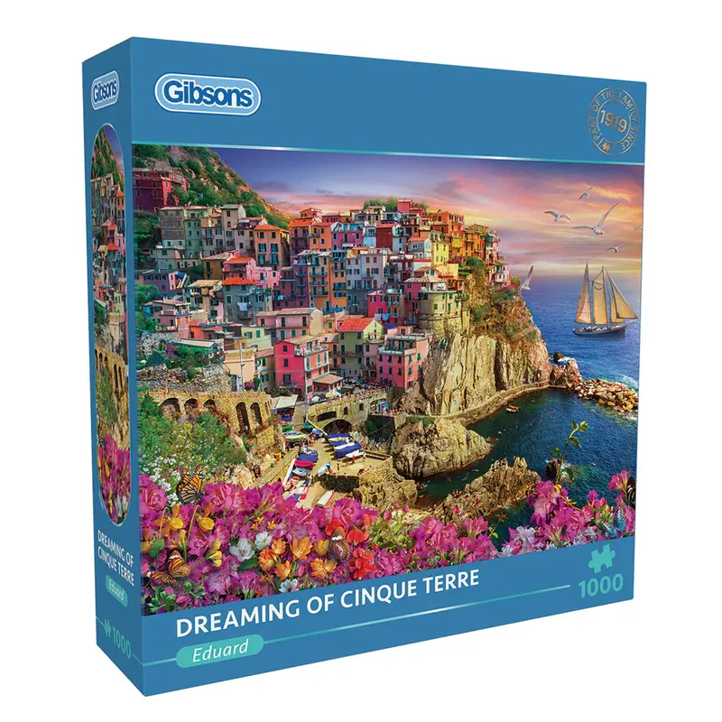 Gibson 1000 brikker puslespil - Dreaming of Cinque Terre
