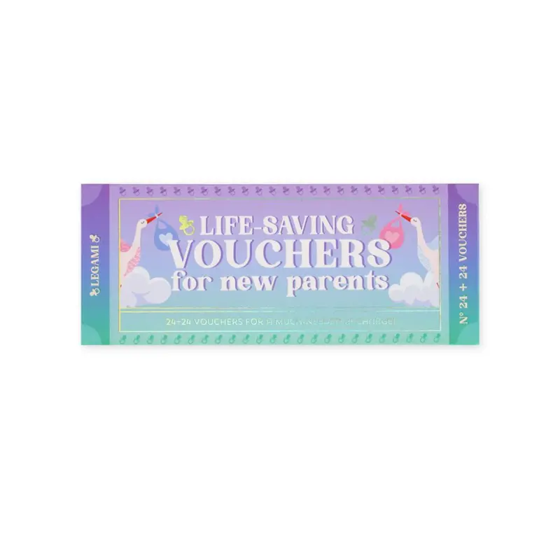 Gift Vouchers, sjove gavekort / Nye forældre