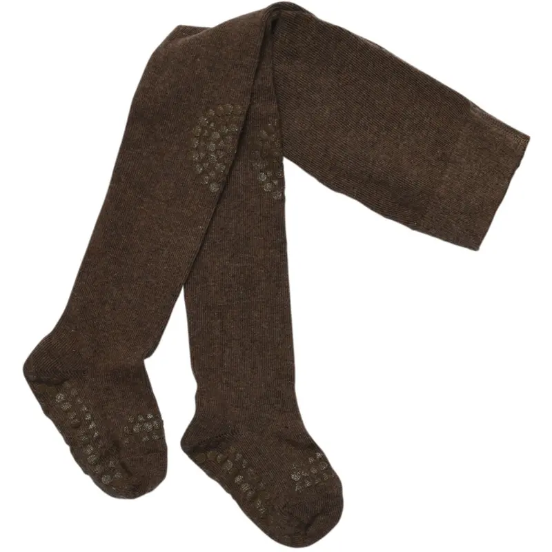 Gobabygo Chocolate Crawling Strømpebukser Organic Bomuld