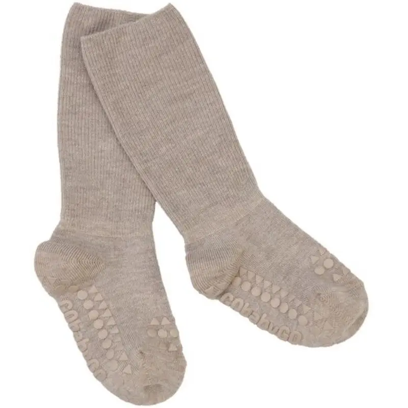 Gobabygo Sand Non-Slip Strømper Bambus