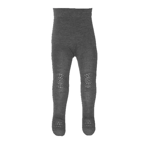 GoBabyGo strømpebukser, dark grey melange