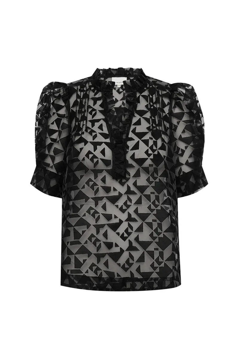 Gossia - Amargo Ink Blouse G3151 - Black