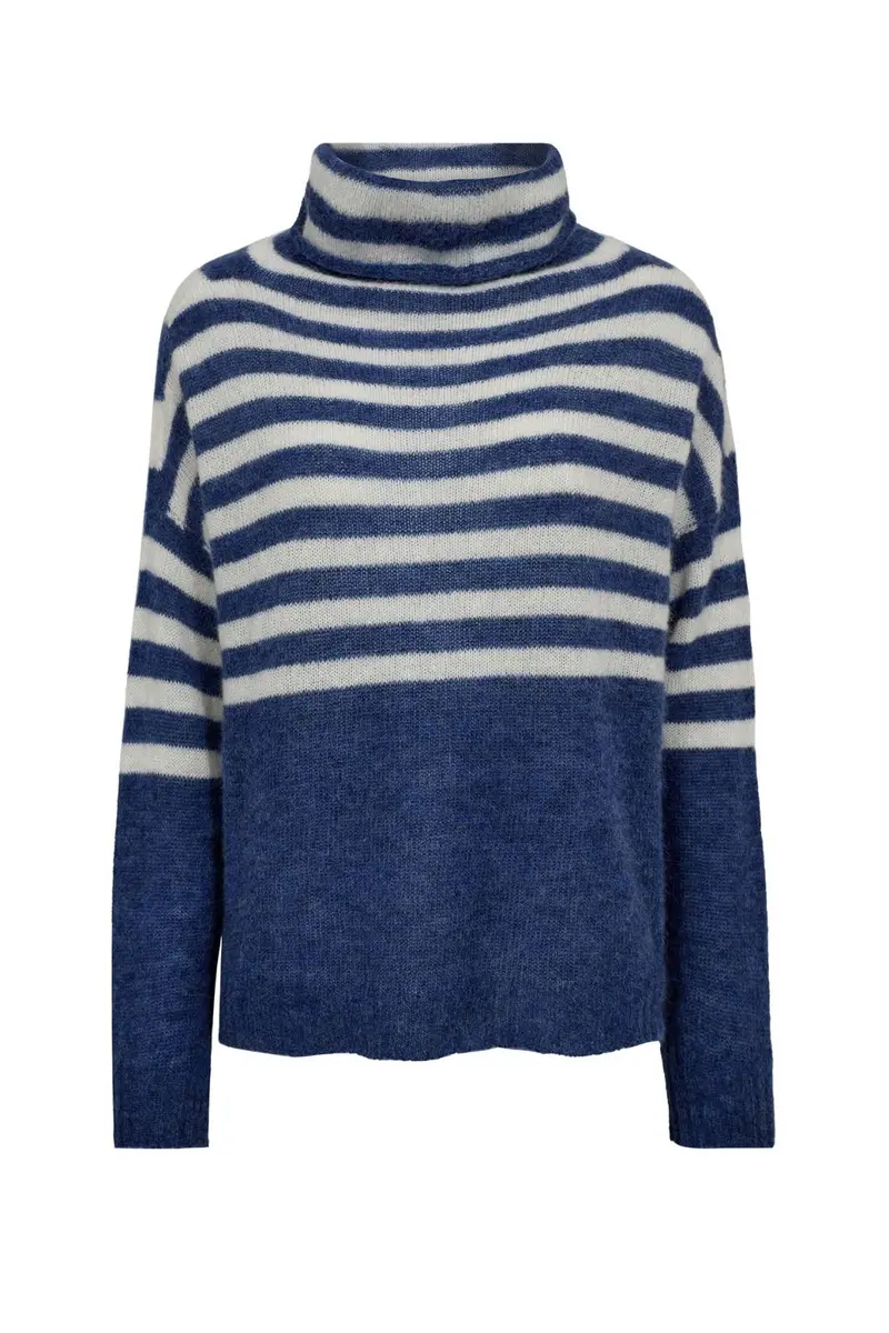 Gossia - Ambrosiago Sweater G1816 - Blue / Off-White