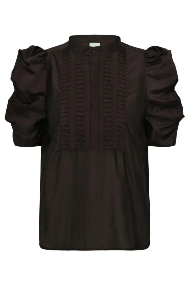 Gossia - Annsofigo Lull Blouse G2573 - Coffee