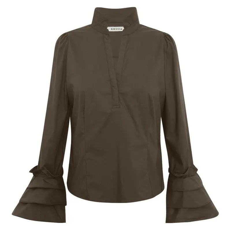 Gossia - Astago Shirt G2259 - Milk Chocolate