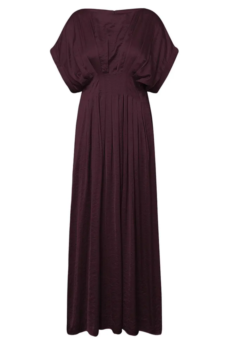 Gossia - Berbellgo Sia Dress G2944 - Plum