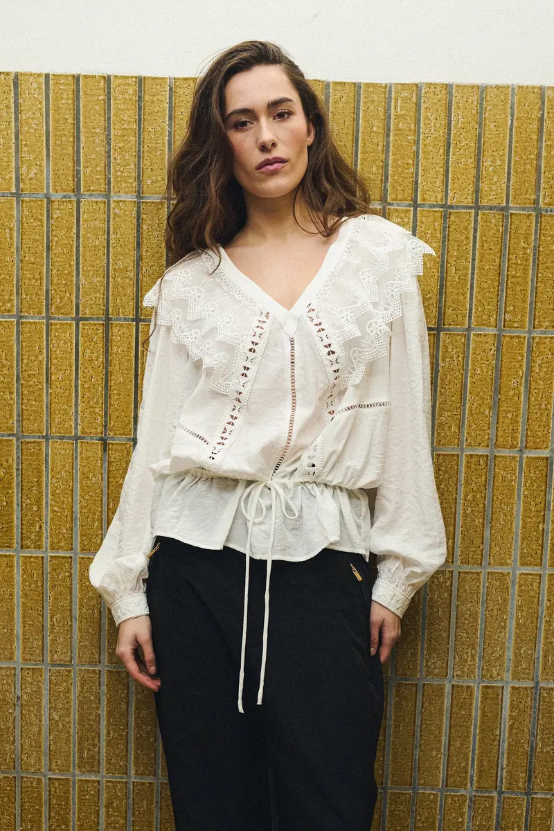 Gossia - Fenjago Blouse G3156 - Off-White