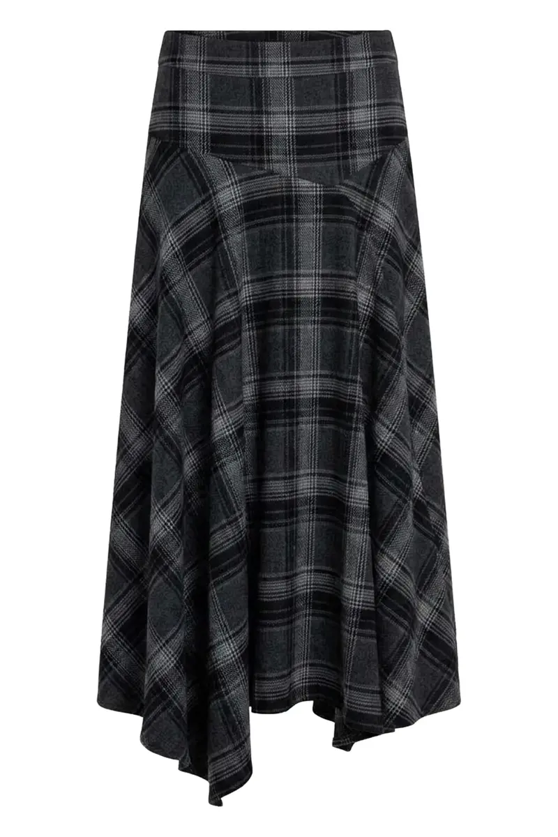 Gossia - Fleurgo Skirt G3103 - Black Checks