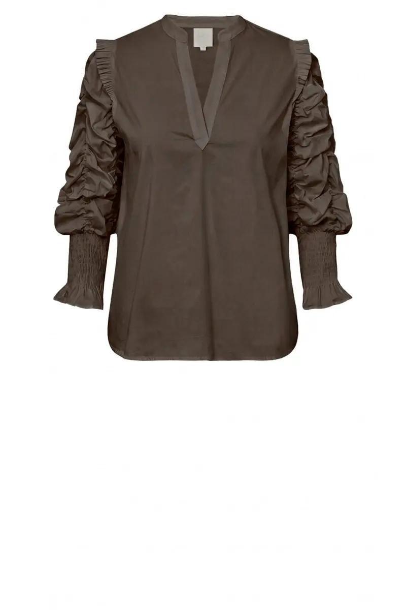 Gossia - Gotrine Blouse G1226 - Milk Chocolate