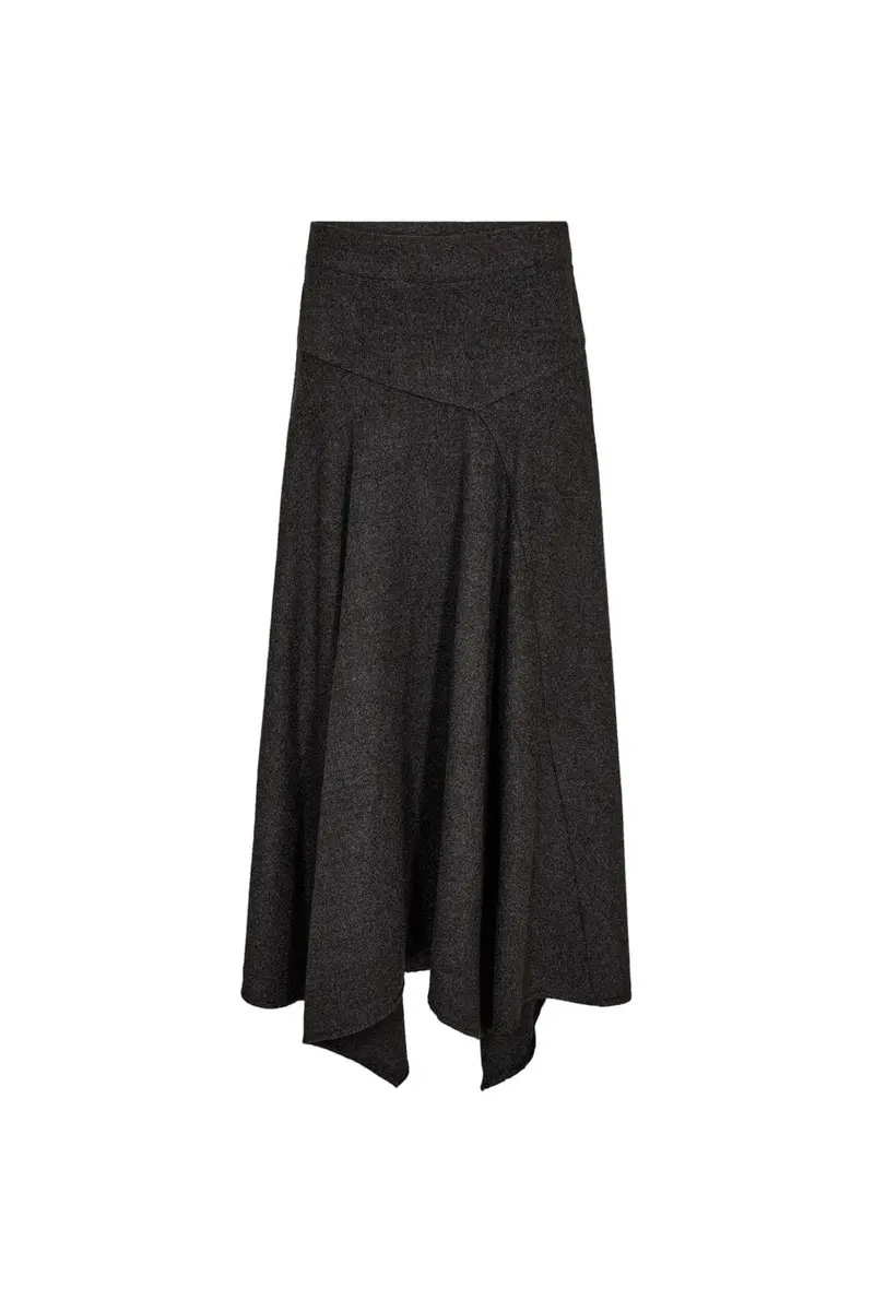 Gossia - Hannahgo Skirt G3188 - Dark Grey Melange