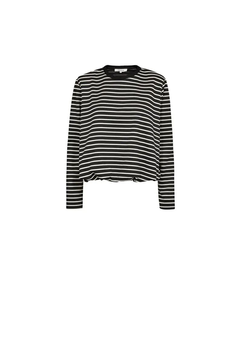 Gossia - Kinnego Blouse G3091 - Black Stripes